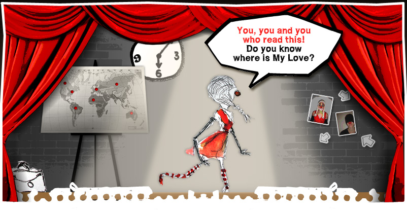 You, you and you who read this! Do you know where is My Love?
